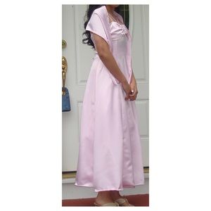 Evening gown with matching sash